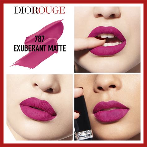 dior rouge 787 exuberant matte|Christian Dior Rouge Dior Couture Colour Comfort and Wear .